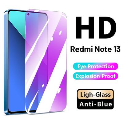 Xiaomi Mi 12 Lite 10T 11T Poco X3 X4 X5 X6 Redmi Note 8 9 9S 10 10S 11 11s 12s 13 13s 9C 10C 12C 13C 9T 9A Anti Blue Tempered Glass Screen Protector
