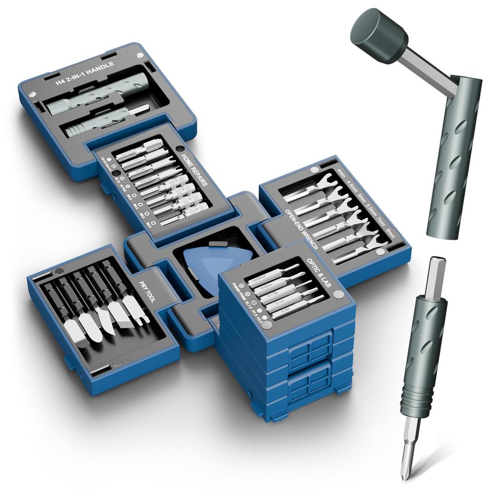 55 in 1 Precision Screwdriver Set Mini Multi Function Screwdriver Kit for Phone Computer Watch Repair Tool Kit