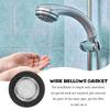 30 Pcs Stainless Steel Wire Mesh Washer Reinforced Rubber Gasket Seal Flow Restrictor Faucet Repair Kit 1 2 Inch Pipe