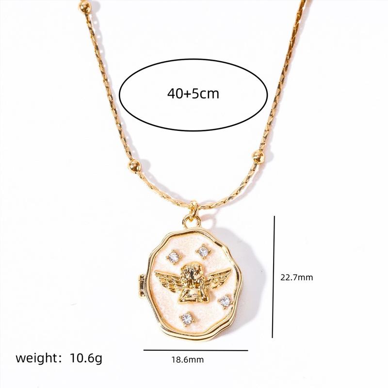 Personalized Vintage Photo Locket Necklace, Gold Plated Oval Pendant Openable Small Album Custom Picture Memory Jewelry For Her