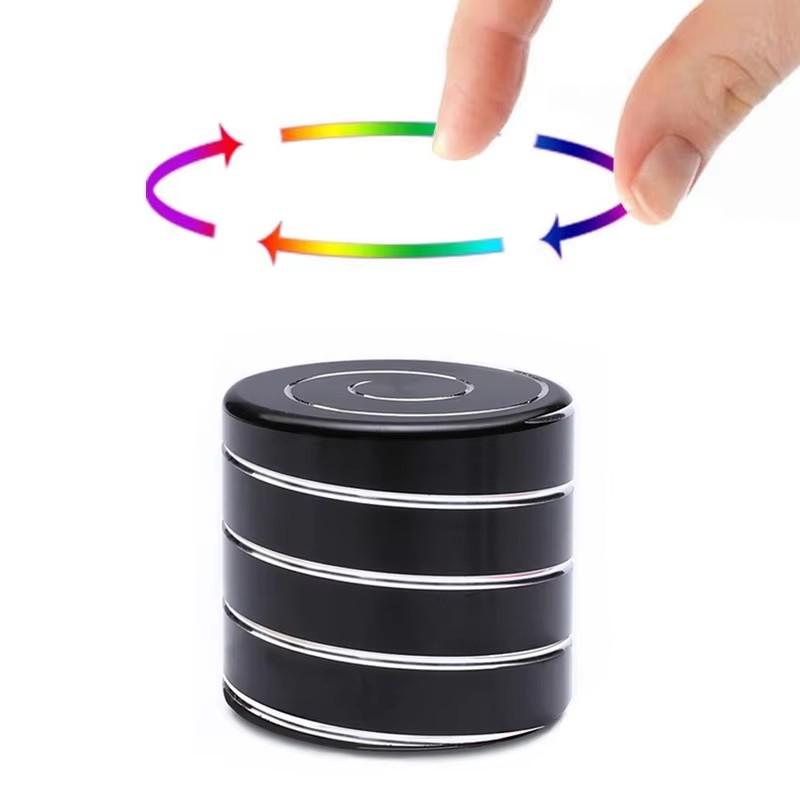Kinetisch Draaiend Bureau Speelgoed Optische Illusie Fidget Spinner voor Volwassenen Kantoor Metaal Stressverlichting Rustige Angst Coole Gadgets Spullen
