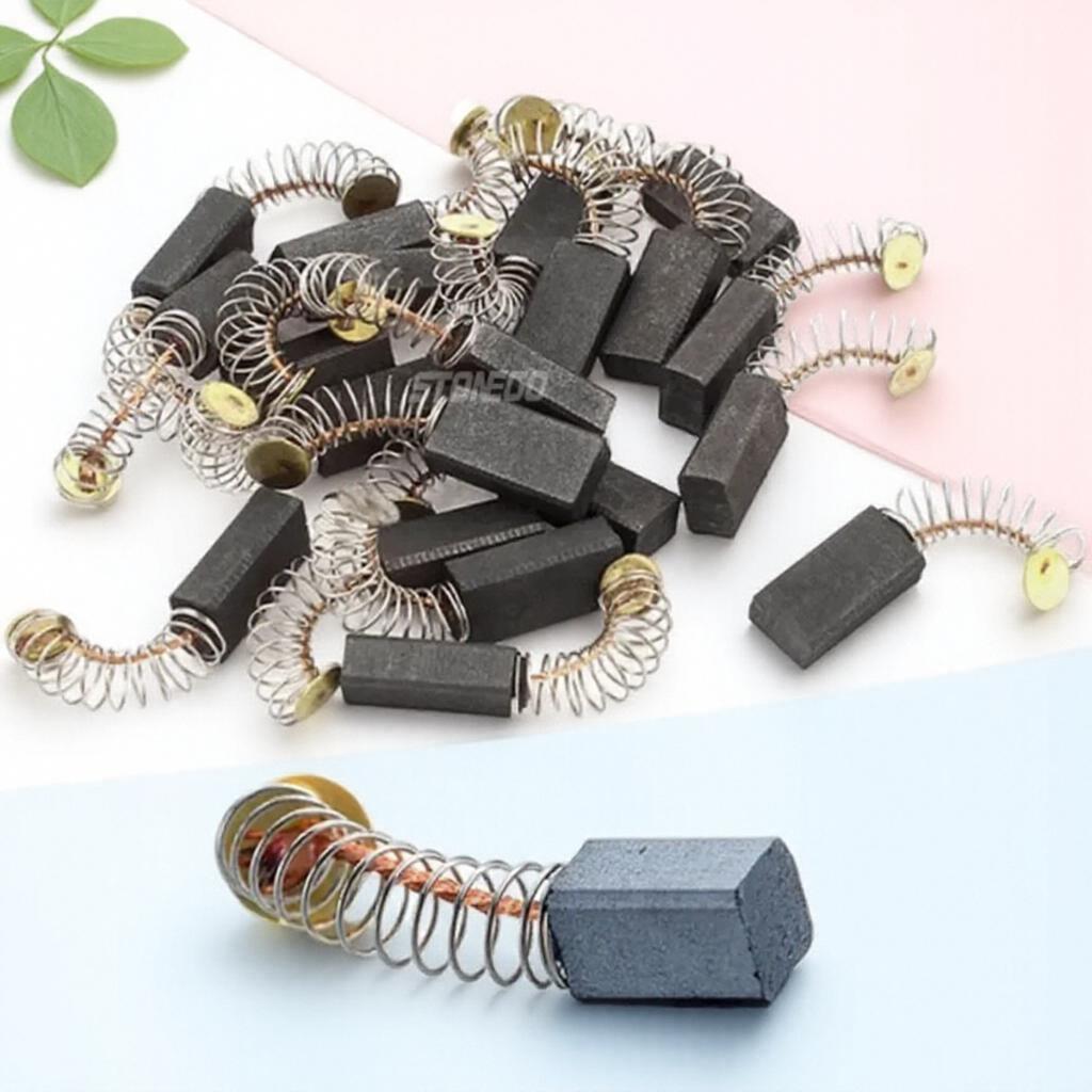10Pcs High Quality Mini Drill Rotary Tool Carbon Brushes Electric Grinder Replacement Motors Spare Parts