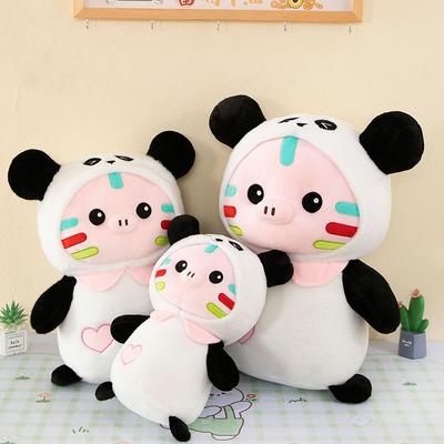 Roztomilá plyšová panenka Panda, hračka pro děti na spaní, ozdobný polštář pro přítelkyni, dárek k narozeninám, panenka
