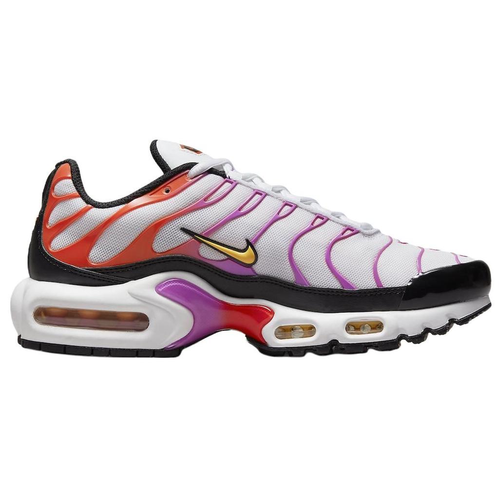 Nike  Air Max Plus Fuchsia Picante Gradient Women Sneakers White Black Picante-Red DZ3671-100