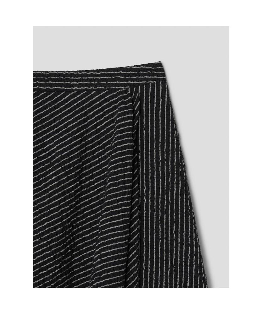 Anggae Multi Panel Skirt Black