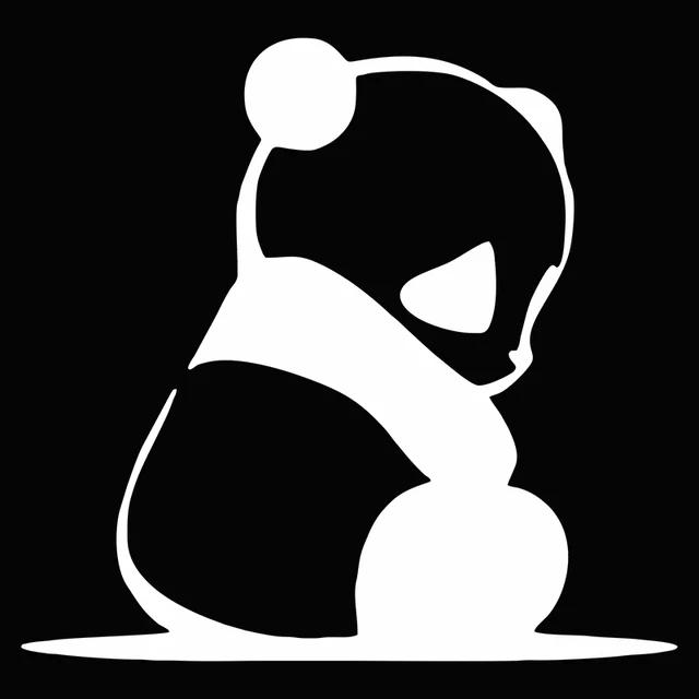 Peeking Panda Sticker On The Car Vinyl Decal Waterproof Decoration Car Stickers