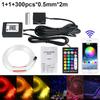 1/2/4 RGBW split machine Car Roof Star Light APP Control Fiber Optic Star Ceiling Light Starry Sky ceiling for Car Home