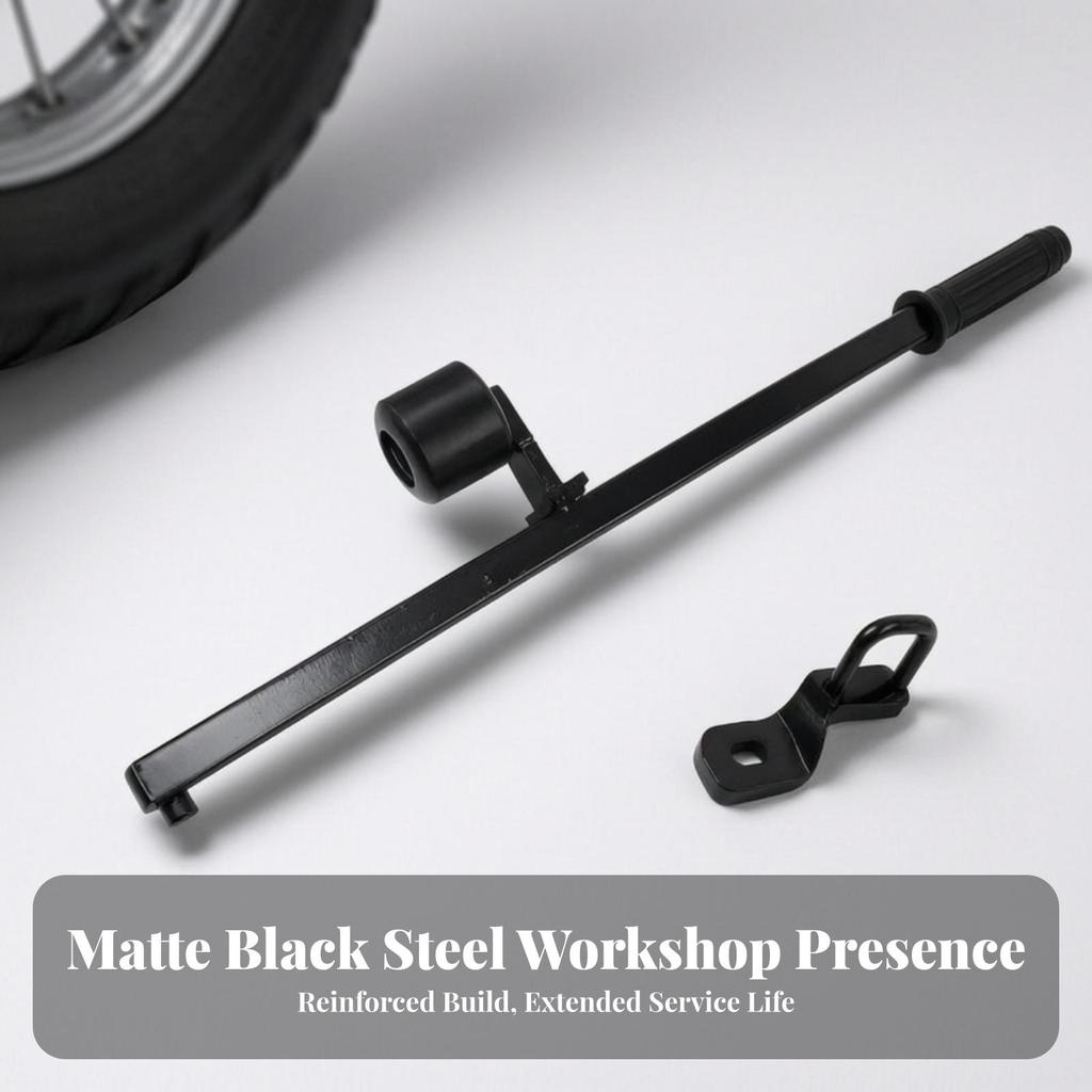 Tire Changer Pressure Bar with Roller Heat-Treated
