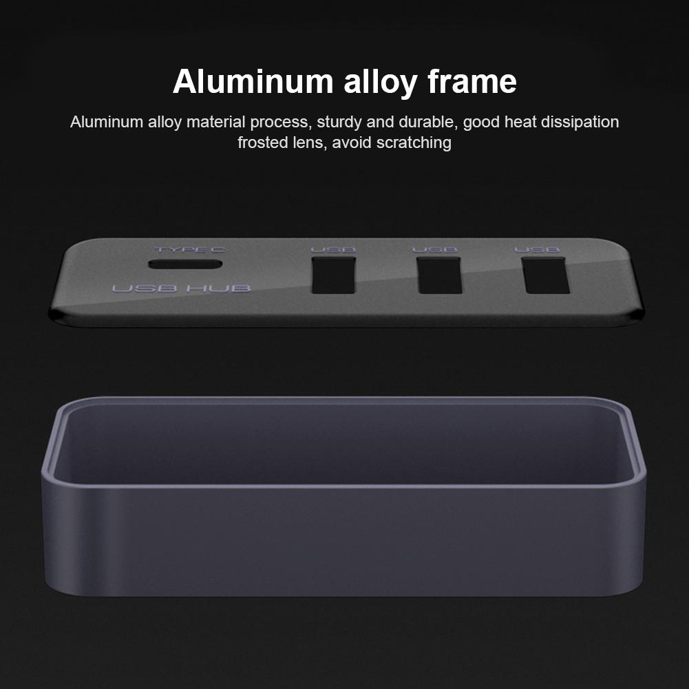 4-in-1 Glove Box USB Hub Docking Station Expansion Dock for TESLA Model 3 Model Y Car Accessories