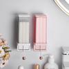 Wall-mounted Makeup Cotton Storage Box Easy Installation Cotton Swabs Holder  Office