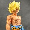 Anime Dragon Ball Figures 28cm Standing Posture Goku Action Figure Statue Doll Model Toys Kids Birthday Decoration Gifts