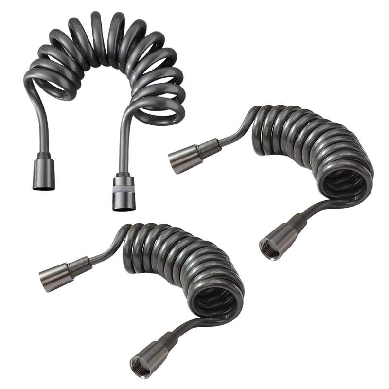 1,5 m/2 m/3 m Duschschlauch Meter Wasser Sanitärschlauch Kunststoff Badezimmer Toilette Sprüher Sanitärschlauch Weiche Schläuche für Badezimmerreinigung