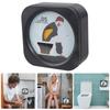 Innovative 5 Minutes Toilet Shaped Sand Timer Bathroom Decoration Visual Reminder Time Management Tool Creative Design