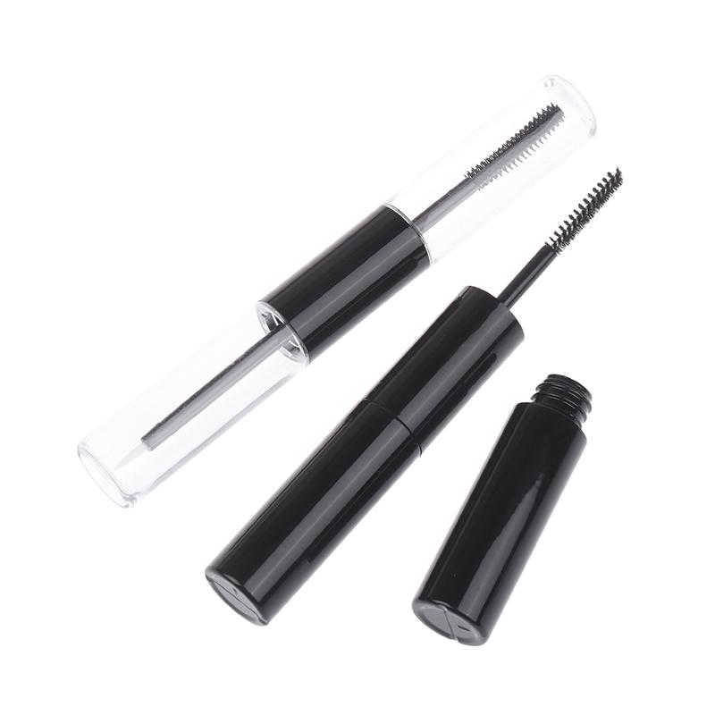 Double-Ended Empty Mascara Tube Eyeliner Lip Gloss Tubes With Wand Applicator Eyelash Cream Container Plastic Lipstick Lip Balm