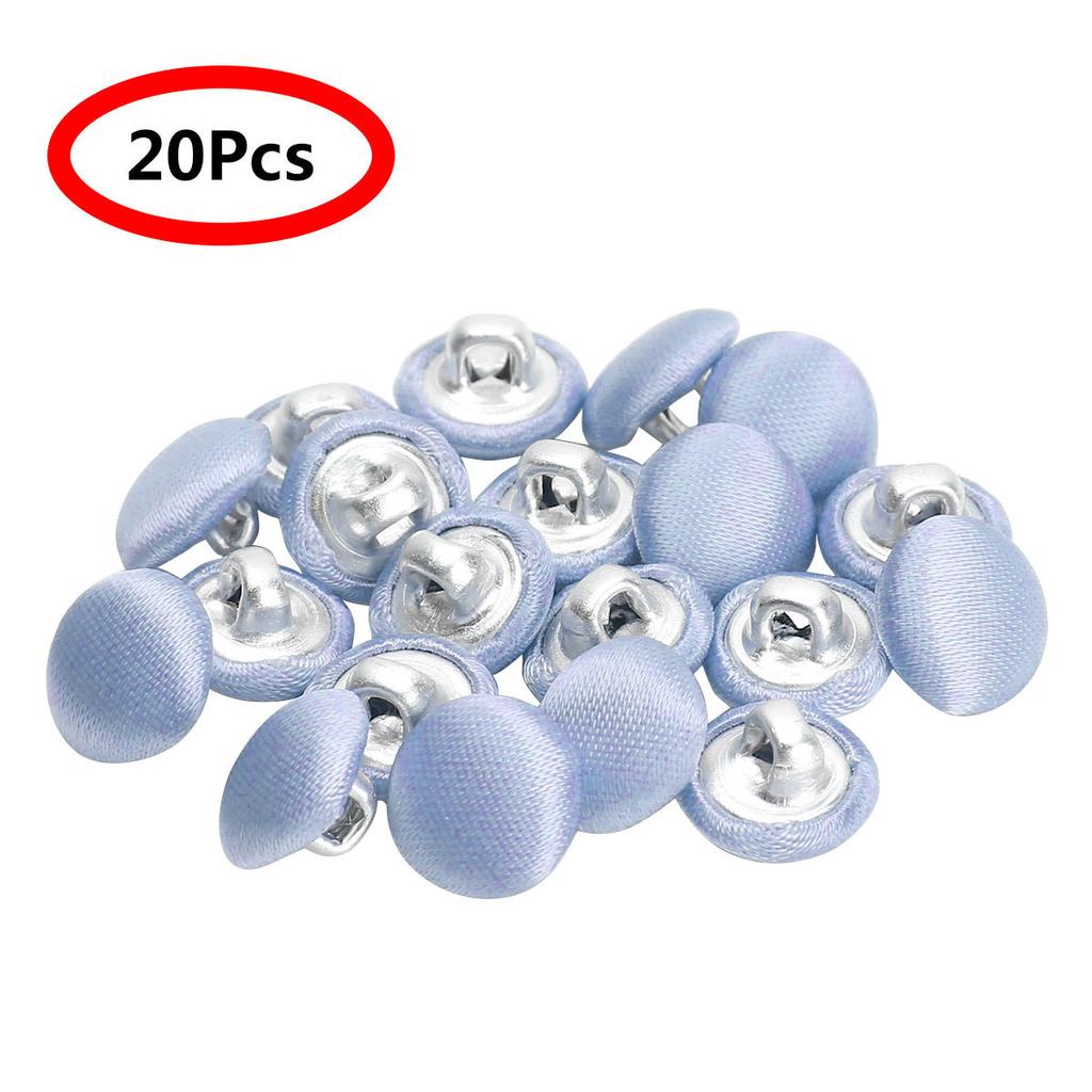 20Pcs/Lot Satin Covered Button Wedding Dress Coat Windbreaker Button DIY Accessories
