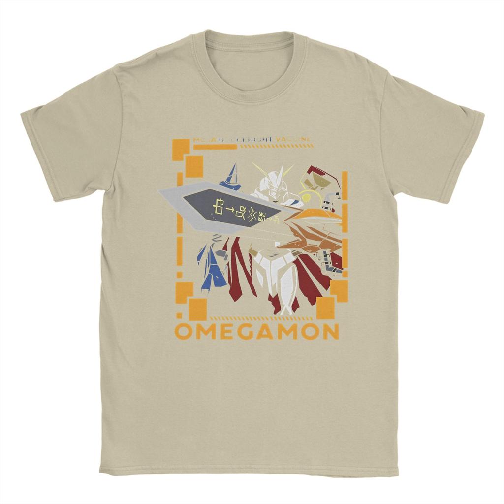 Digimon Omnimon Variants Omnimon  TShirt Men Women  Funny Pure Cotton Tee Shirt O Neck Short Sleeve T Shirts Plus Size Clothes