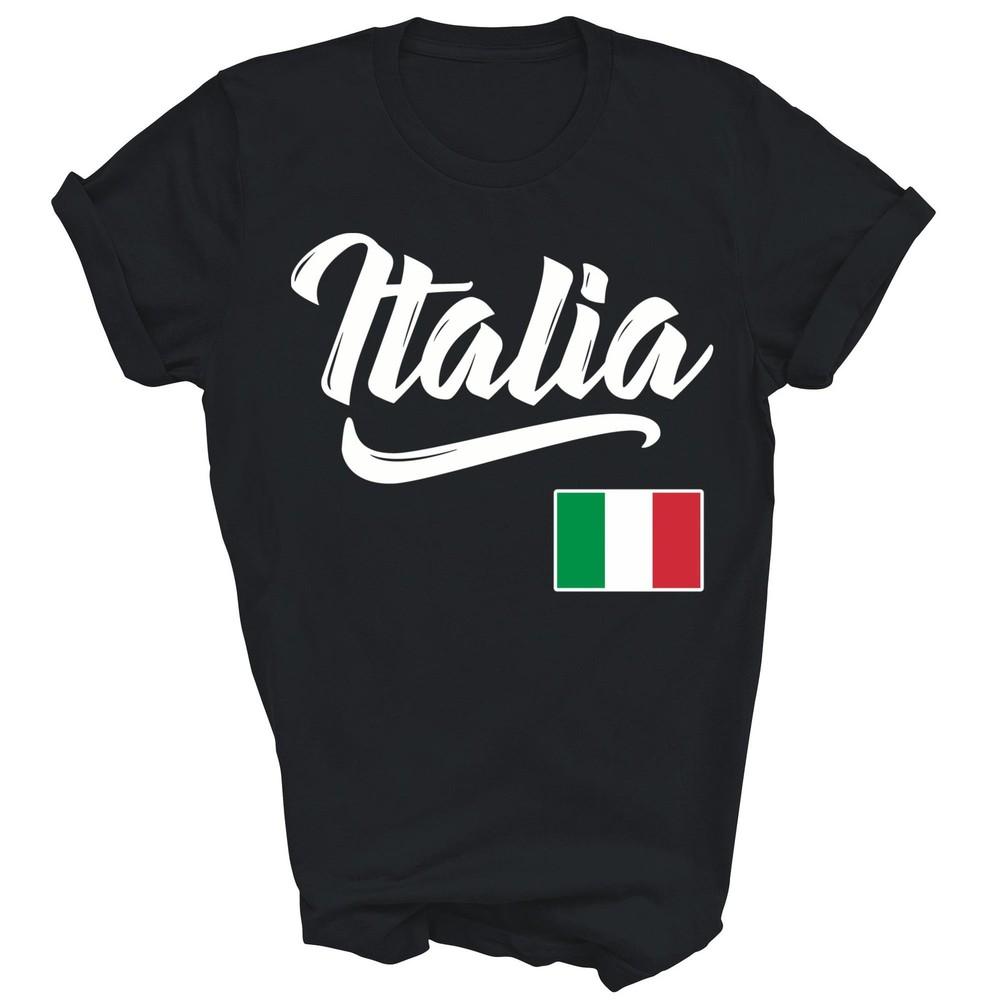 

Italia Italian Flag Italy Italiano Heritage Unisex Shirt Gift S