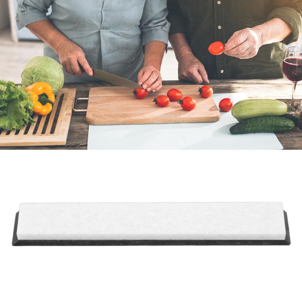 8000 Grit Kitchen Whetstone Natural White Jade Sharpening Stone for Scissors Kitchen