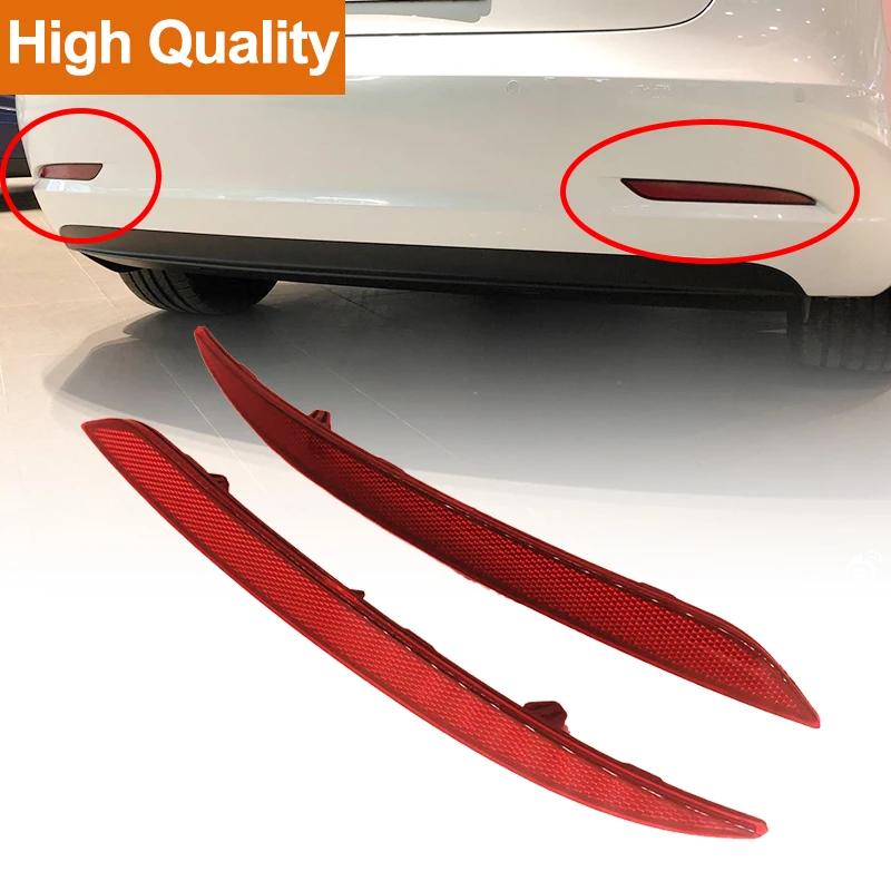 Rear Bumper Reflector For Tesla Model 3 2017-2023 Left Right 1077406-00-F 1077407-00-F Tail Brake Light Warning Lamp Reflector