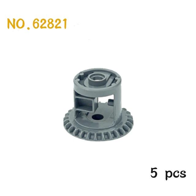 MOC Technical Gear Axle Bricks Parts Worm Rack Conector Train Car Crane Model Technical CROSS Axle Building Blocks Bricks Toys