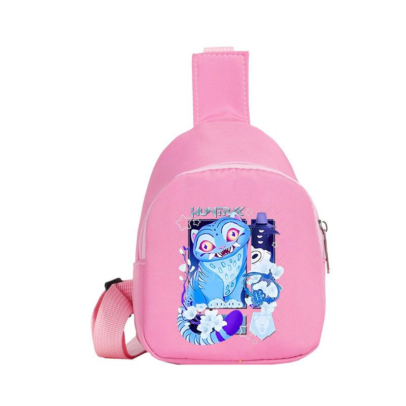 Children'S Breast Bag Animation Cartoon Peripheral Printing Casual Shoulder Bag Going Out Portable Messenger Bag