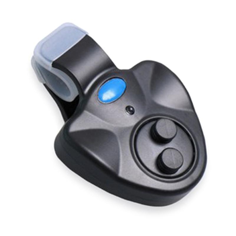 

Fishing Bites Alarm Sensitive Electronic Indicator Sounds Bites Alert with LED Light Fishing Bells Clip On Fishing Rod чёрный