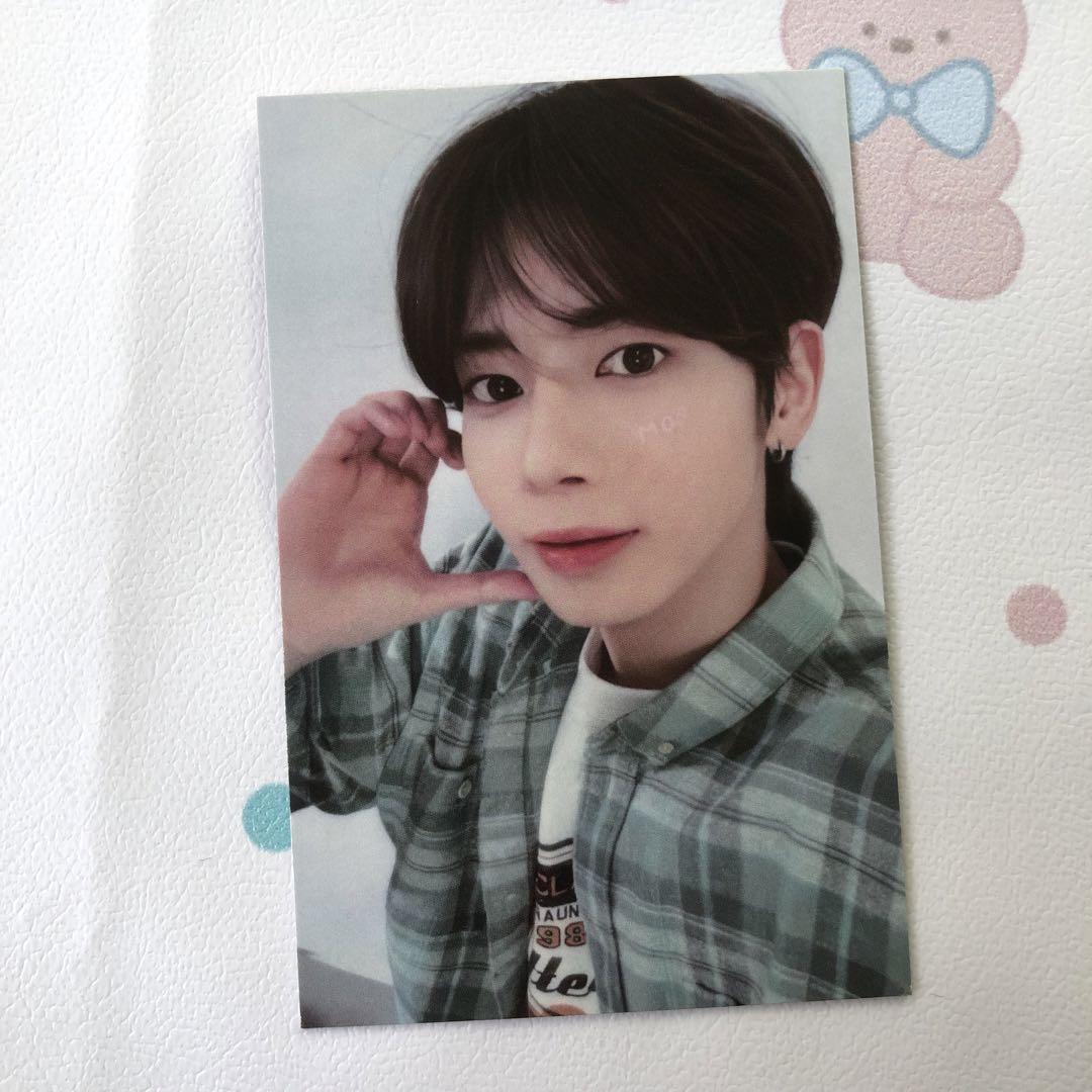 

[USED] TXT Taehyung FANLIVE MOAZONE Sanok Trading Card