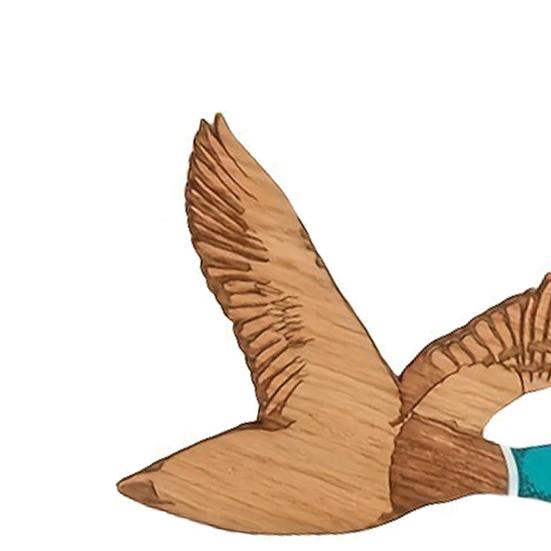 3 Pcs Wooden Duck Hunting Wall Decor Vintage Flying Ducks Wall Art Rustic Farmhouse Hanging Sign for Entryway Nursery Living Room Decor