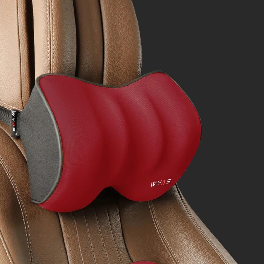Car Driver Pillow Space Memory Foam Car Lumbar Support Back Cushion Car Seat Neck Pillow Washable Auto Pillow Cushion