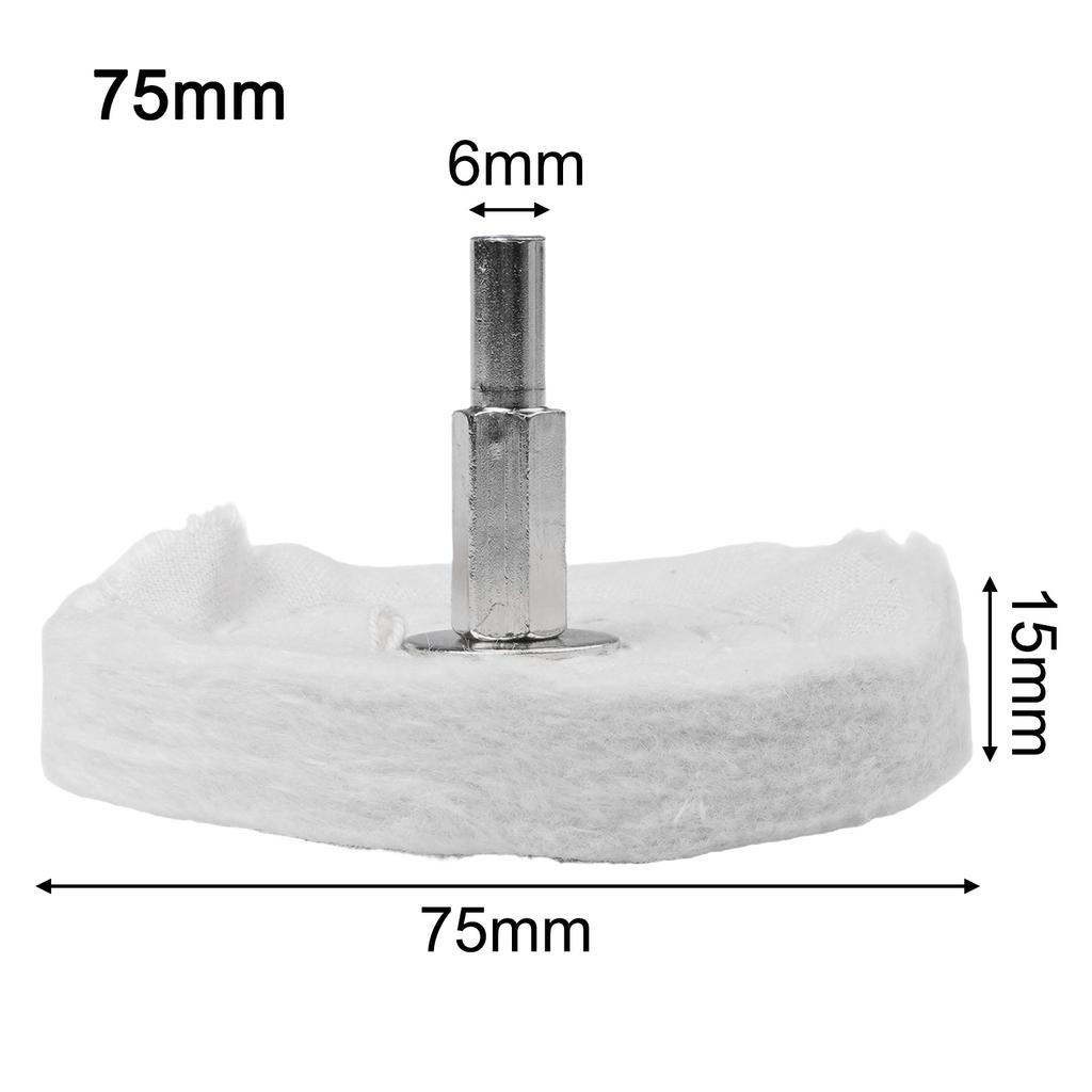 4in 100mm Buffing Polishing Wheels Cloth Polishing Mop Wheel Pad For Power/battery Drill Buffing Grinder