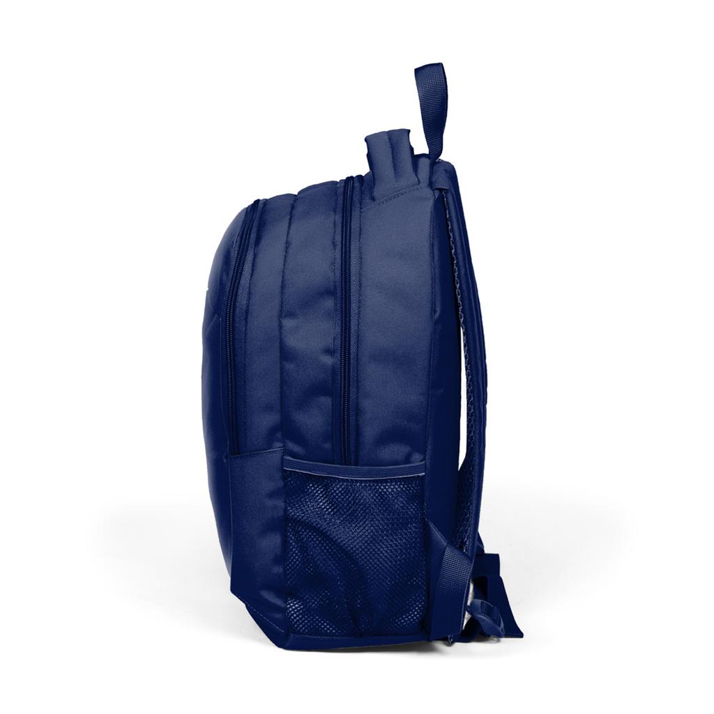 Coral High Kids Navy Blue Three Compartment School Backpack 14399