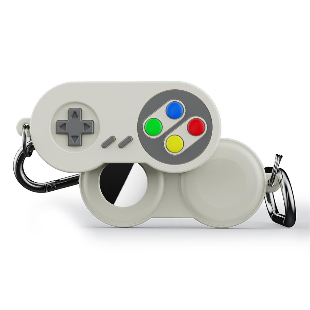 4Pcs Soft Silicone Game Keychain for Apple Airtags Case Protective Cover For Airtag Holder Tracker Accessories