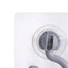 Adhesive Hook 360 Degree Rotating Seamless Hook Stable Plastic Coat Hook for Bathroom Dormitory Closets