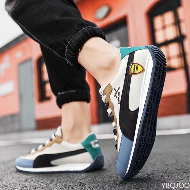 Mode Stoffschuhe mit weicher Sohle Herren 2025 Frühling Atmungsaktiv Neue Herren Casual Sport Forrest Board Schuhe mit Riemen Zapatillas Deporte