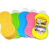 5pcs Car Wash Sponge Large Sponges Multi-Purpose Car Cleaning Sponge High Density Waxing Wiping Car Sponge(Random Color)
