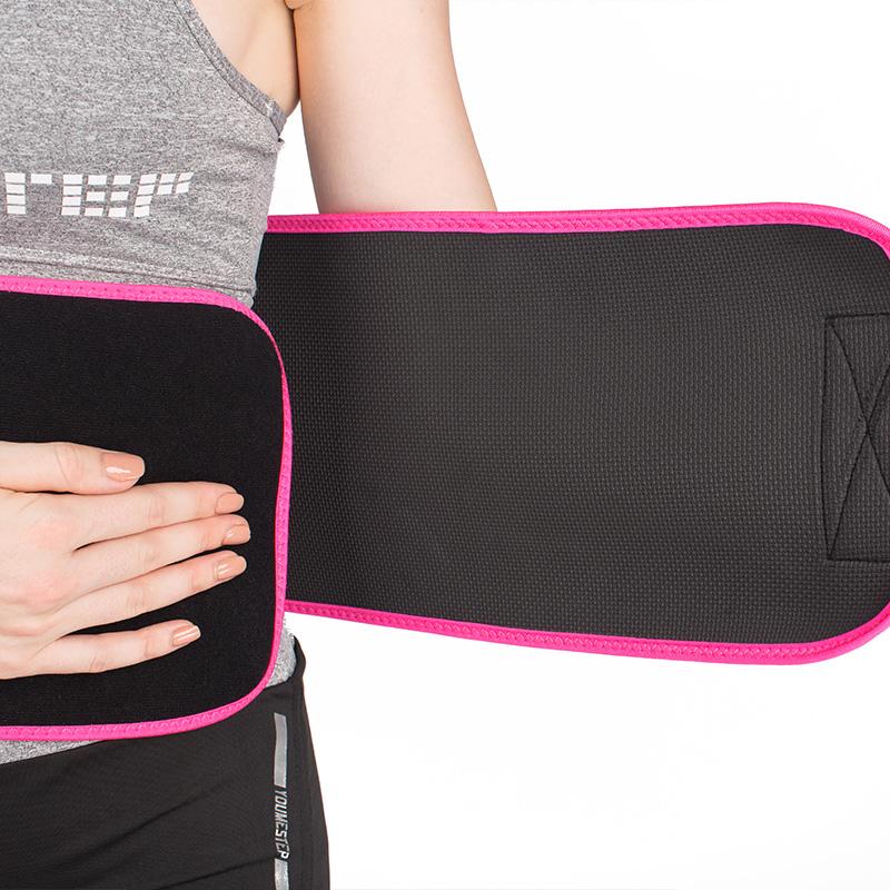 Dropshipping Stomach Sweat Belt Sauna Slimming Waist Trimmer Belt for Workout, Running, Gym, Walking