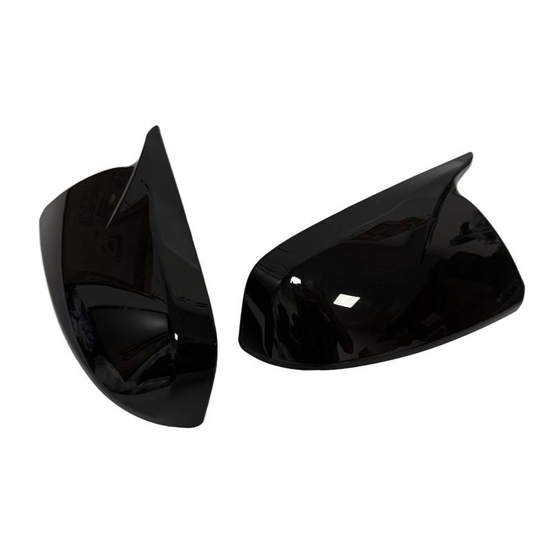 For Mercedes Benz W245 W169 2008-2012 Car Rearview Side Mirror Cover Wing Cap Exterior Door Shell Trim ABS Accessories
