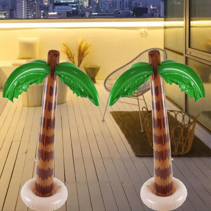 Inflatable Coconut & Cactus Palm Party Props