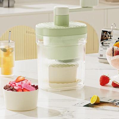 Manual Ice Shaver Machine Set