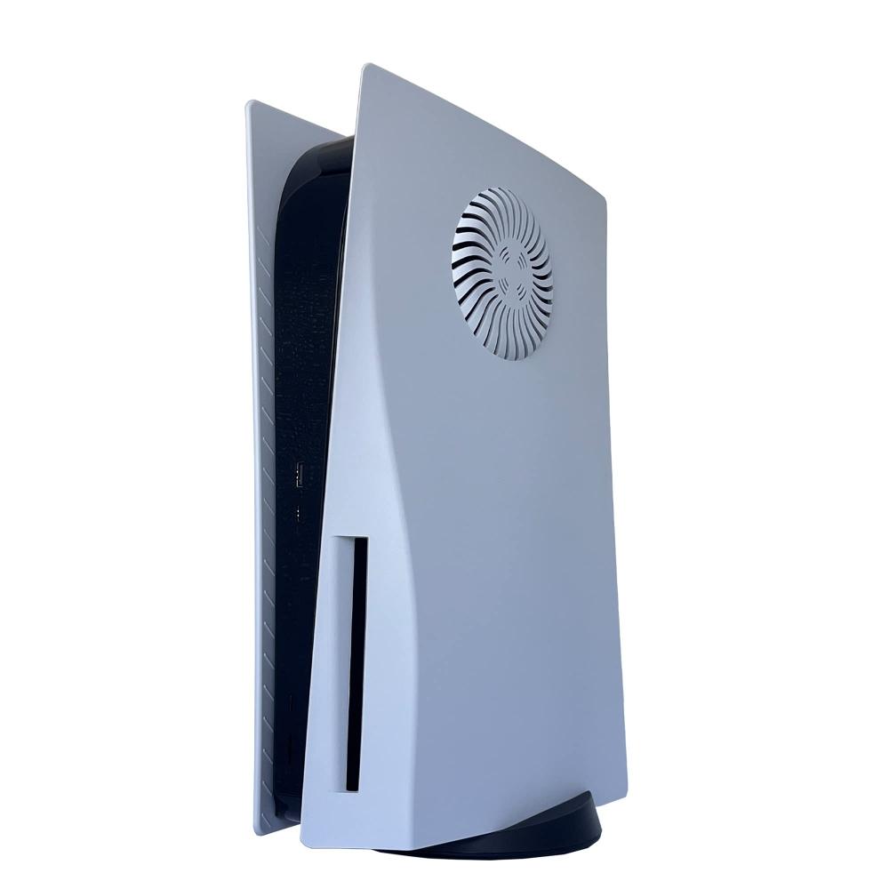 PS5 Faceplate with Cooling Hole Dust Filter for Disc Version DOBEWINGDELOU PS5 Faceplate Console Cover Replacement Side Plate Shell Dustproof Accessor