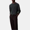 Calvin Klein Comfortable Classic Letter Versatile Crew Neck Long Sleeve Sweater Men Sweater 4LB305G-YNK