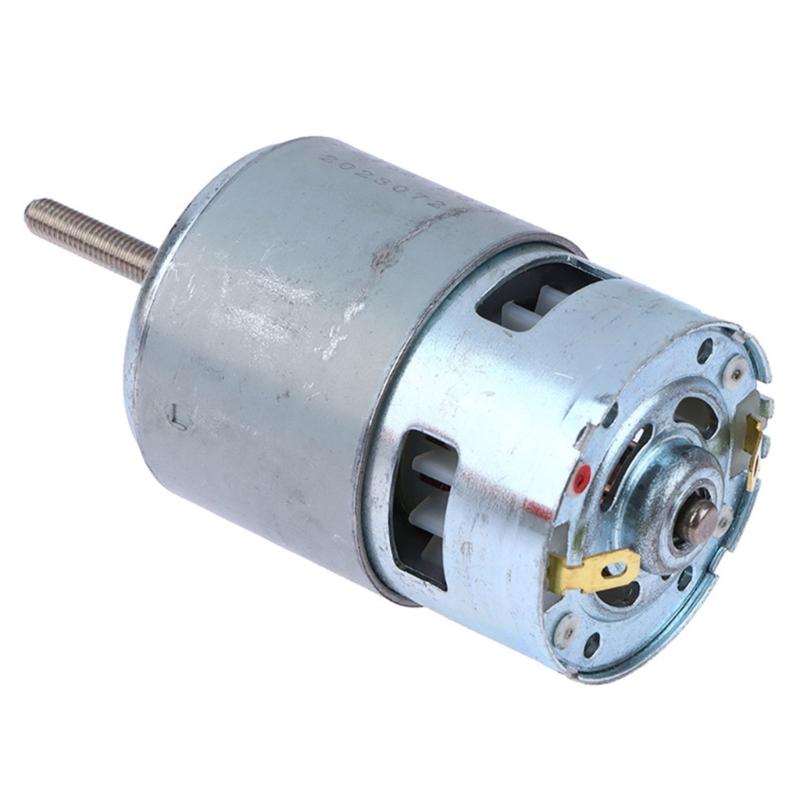 755 Thread Electric Motor 21V Grass Cutter Motor with Long Shaft Power Tool Accessory for Lawn Trimmer Easy to Use