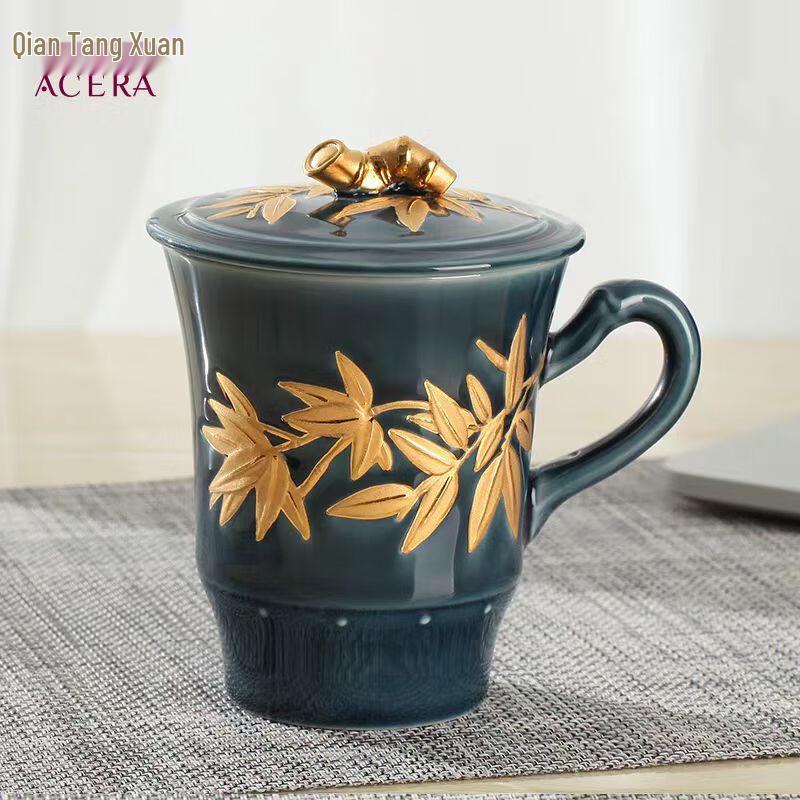 ACERA LIVEN Bamboo Section Ceramic Mug