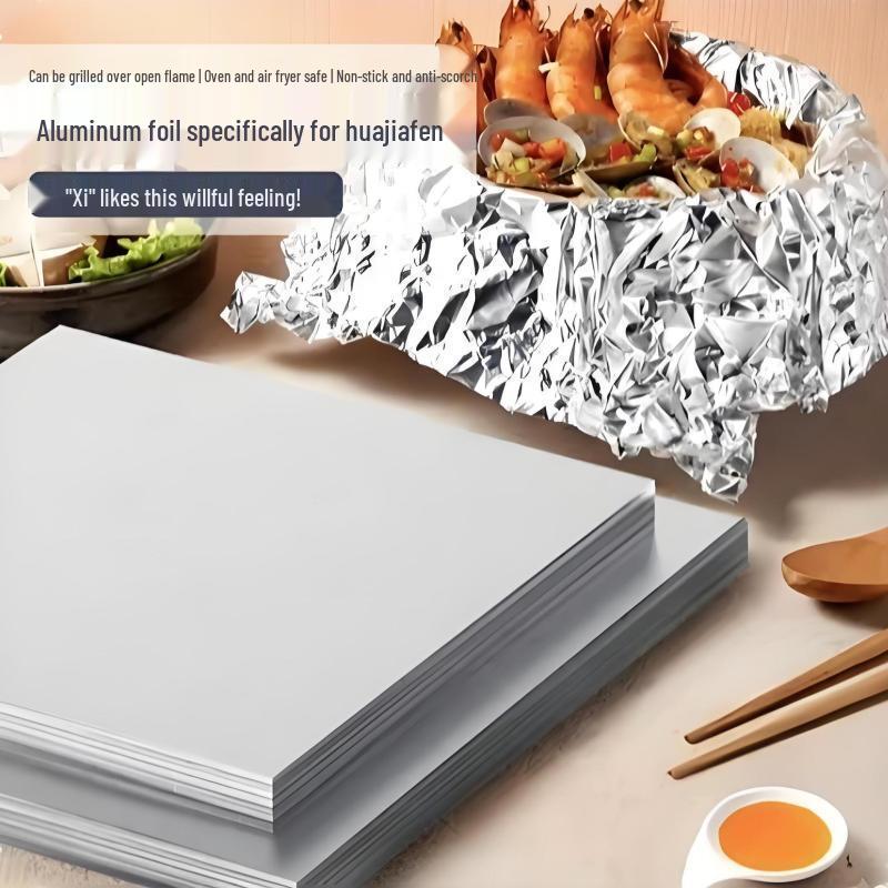 Zhis Pre-Cut Rectangular Aluminum Foil Sheets