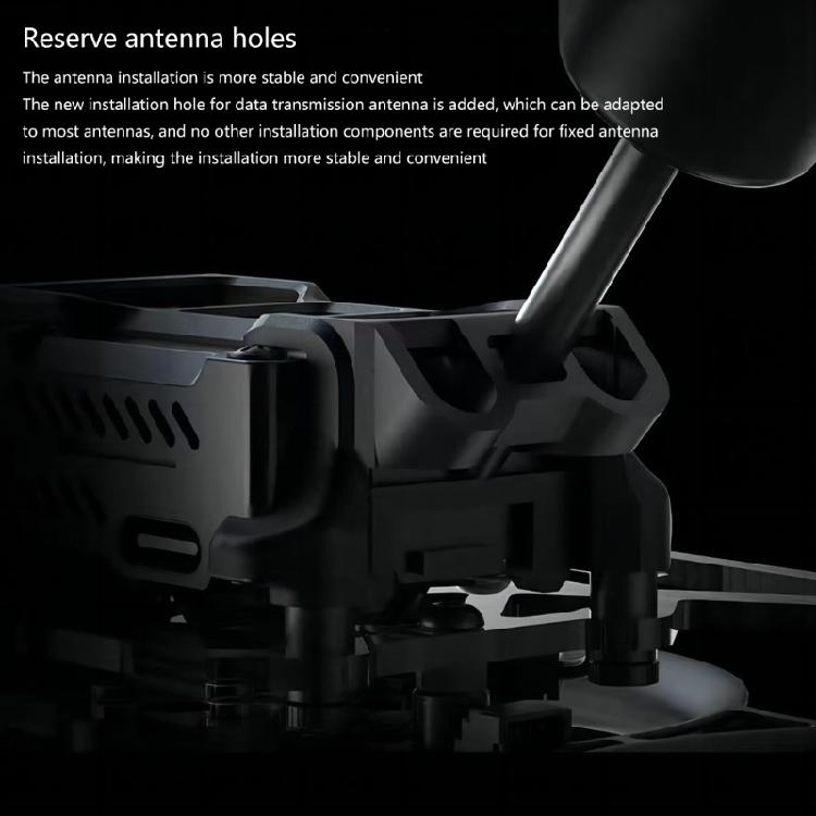 Reliable Quadcopter Structure Precise Drones Rack Plastic Frame fit for Pavo20