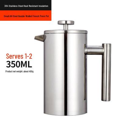 Nerezová ocel 304 French Press kávovar 350ML