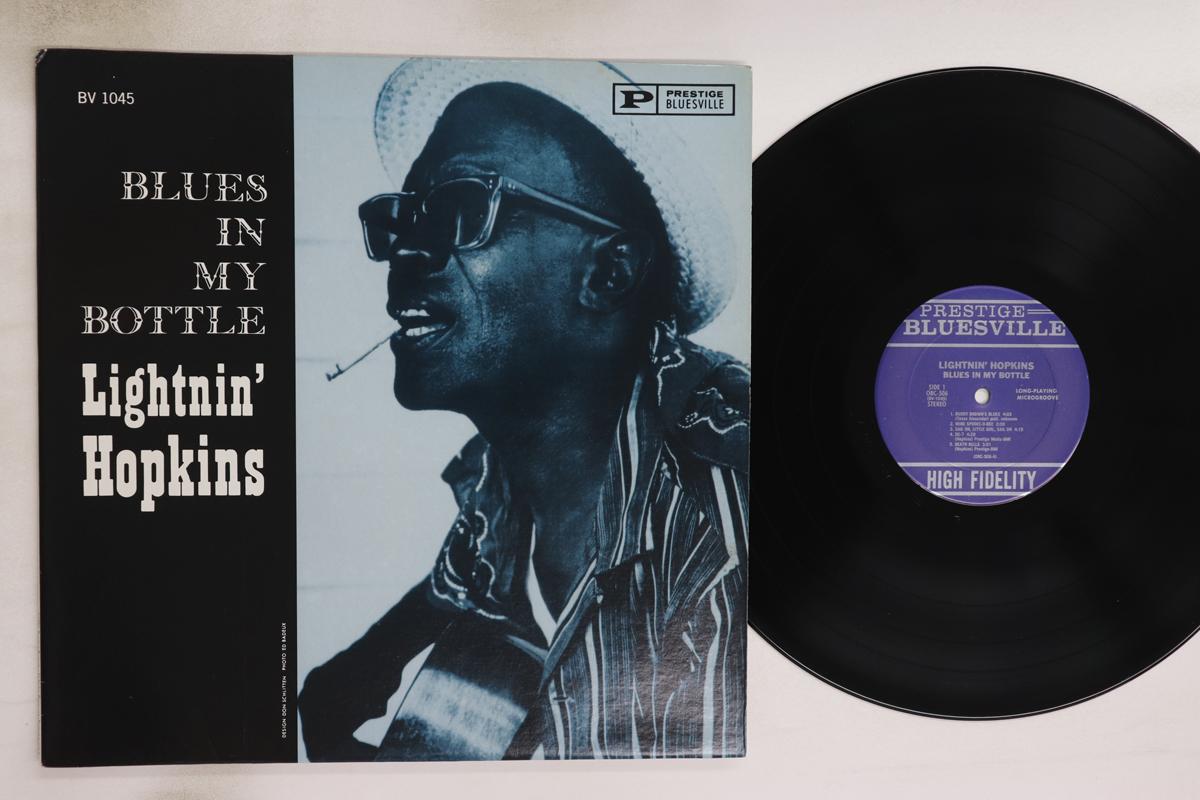 

LP Record LIGHTNIN HOPKINS - Blues In My Bottle OBC506 ORIGINAL BLUES 1984 US Blues Used