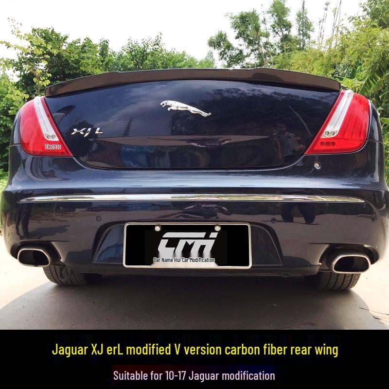 Carbon Fiber Rear Wing for Jaguar XJL (2010-2017)