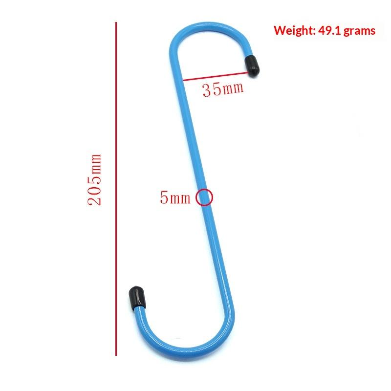 Haki do zacisków hamulcowych samochodowych Wieszaki do zacisków hamulcowych samochodowych Haki z gumowymi końcówkami Uniwersalne narzędzia do pracy przy łożyskach hamulcowych, osiach, zawieszeniu