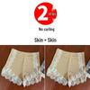 Women's Summer Lace Trim Anti-Exposure Ice Silk Safety Shorts